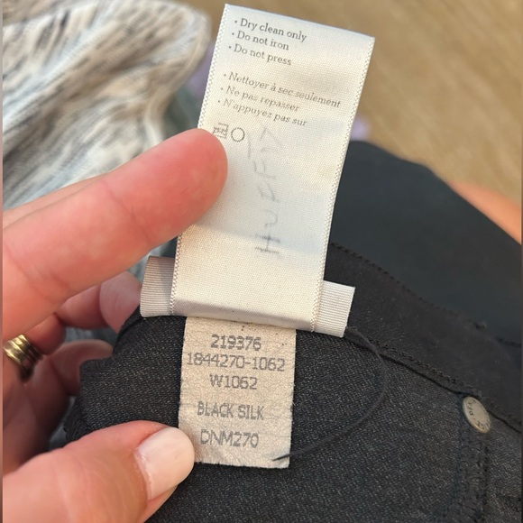 PAIGE Verdugo Ankle Skinny Jean - Black Silk - Picture 6 of 7